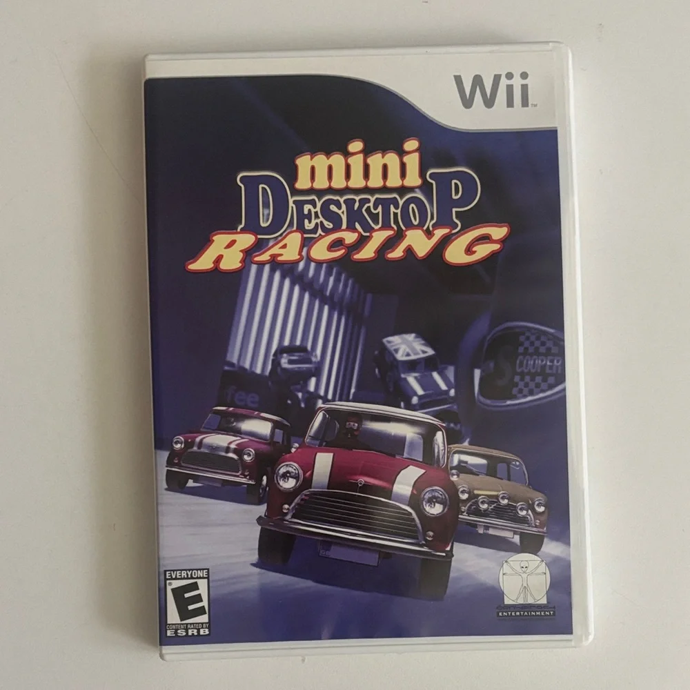 Nintendo Wii Mini Desktop Racing - Purple and Red